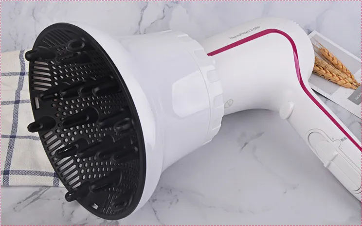 Hair dryer with wind hood