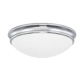 HANSEN 2 LIGHT FLUSH MOUNT, CHROME