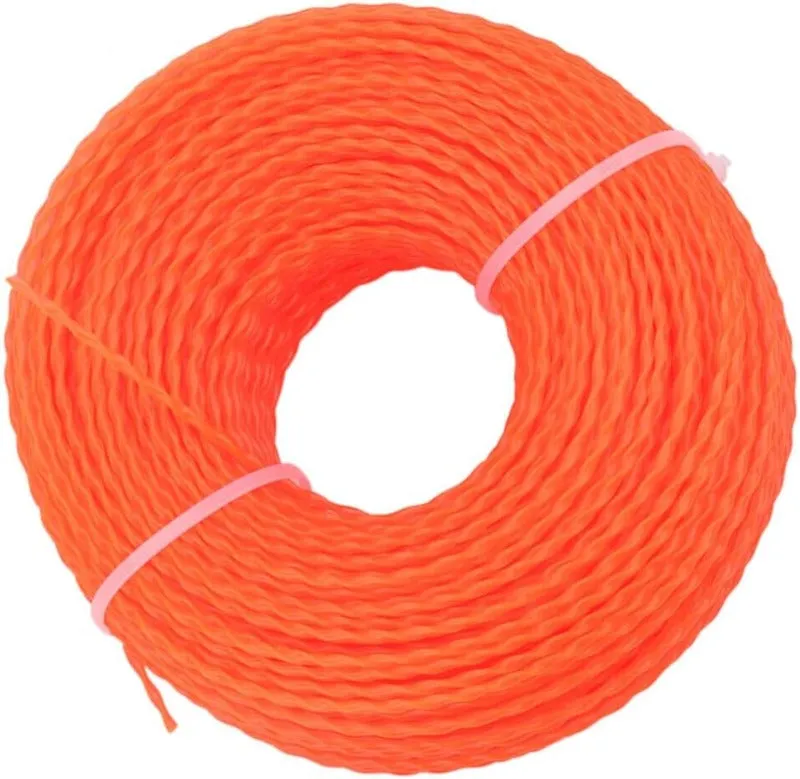 Hipa .095” 0.5-Pound by 170-foot Trimmer Line Round Twist,Commercial 2.4mm/.095-Inch String Trimmer Line, Weed Eater String 095, SOAK for 24H Before Using