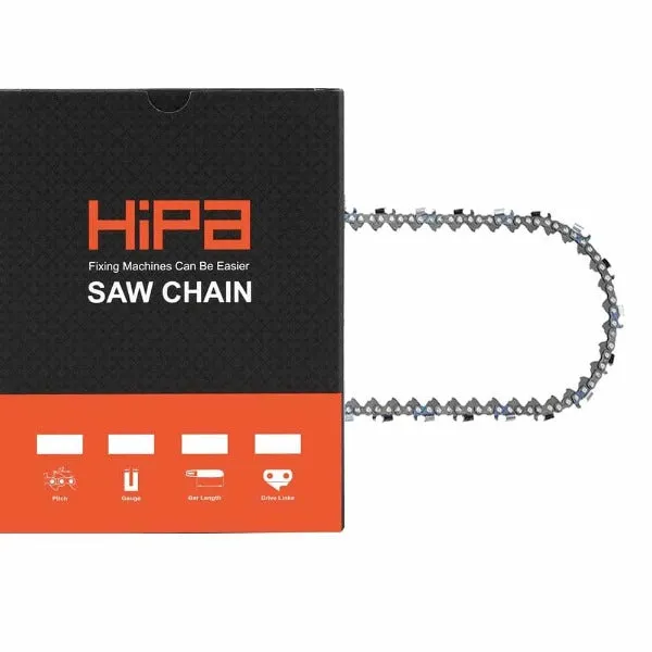 Hipa 20 Inch Chain .325 .058 76DL For 21LPX076G Husqvarna 455 55 Rancher 345 346 346XP 450 Echo CS490 CS450 McCulloch Mac 4600 Chainsaw