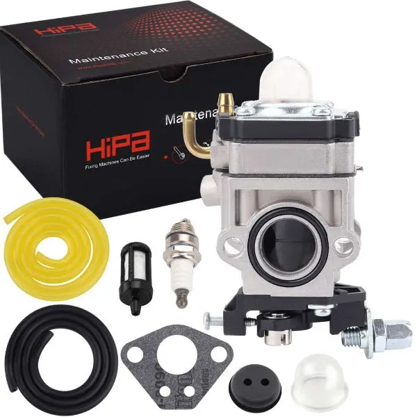 Hipa 300486 Carburetor Kit for Earthquake E43 E43CE Auger MC43 MC43CE MC43E MD43 Tiller Cultivator WE43 WE43E Edger # A200774 A201112