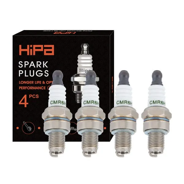 Hipa CMR6HCU Spark Plug Compatible with NGK CMR6H Champion RZ7C