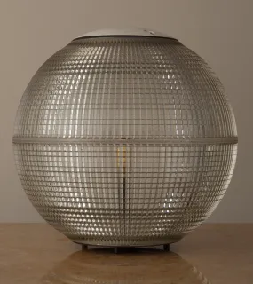 Hollophane Globe Table Lamp