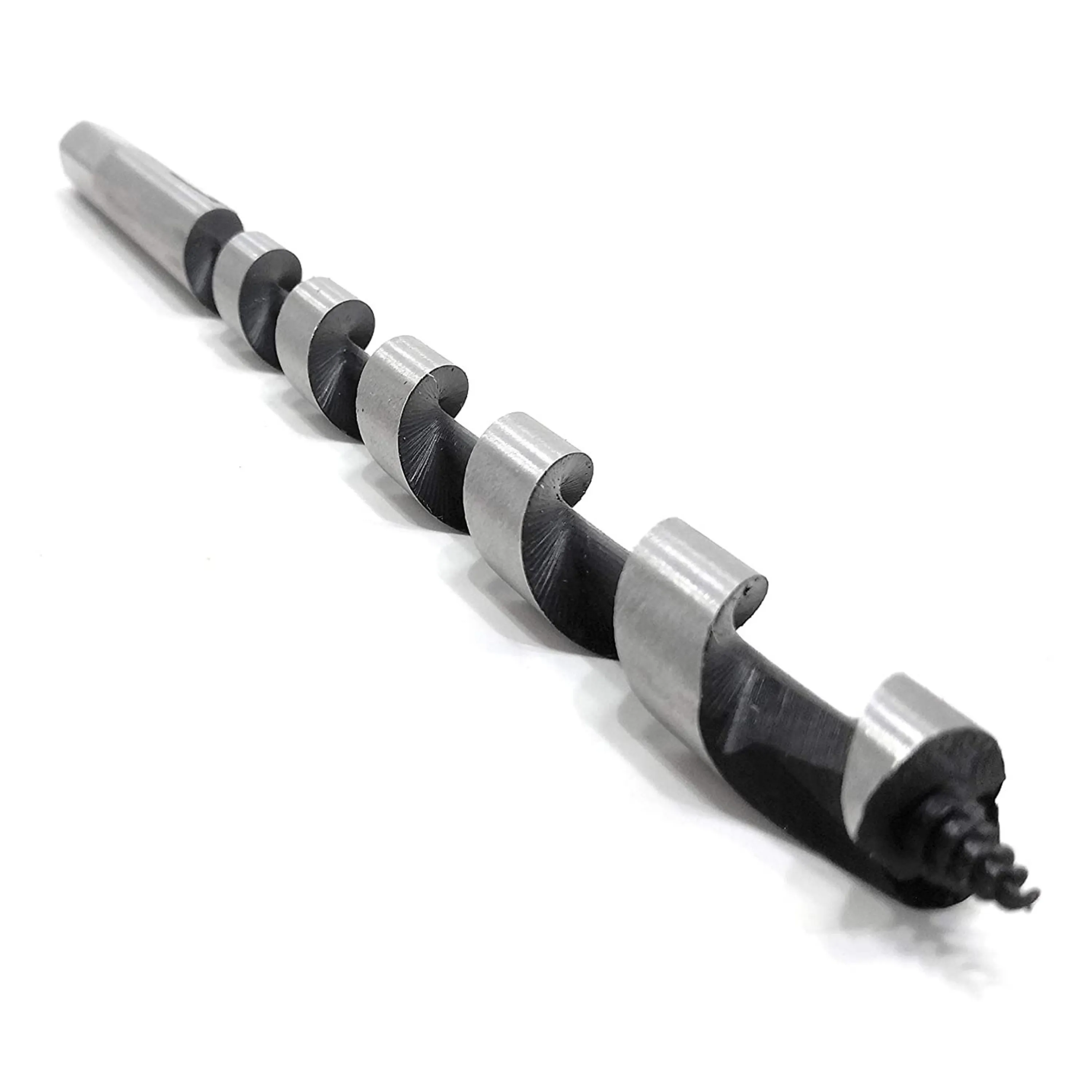 Homdum 10 x 230 mm Extended High Speed Steel Auger Bit Twist Drill Bit for Electrical Drill Woodworking Tool