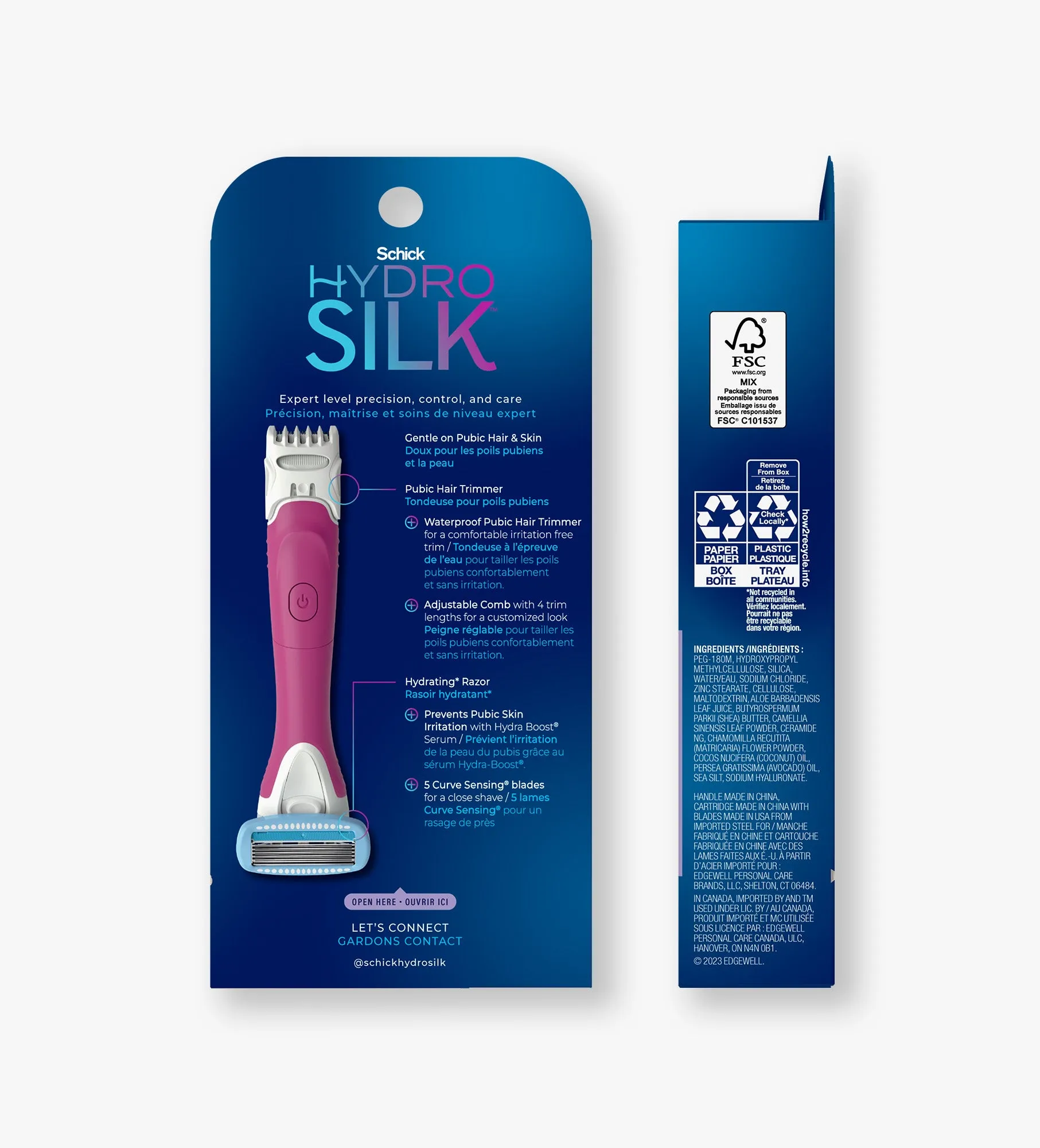 Hydro Silk® TrimStyle Razor