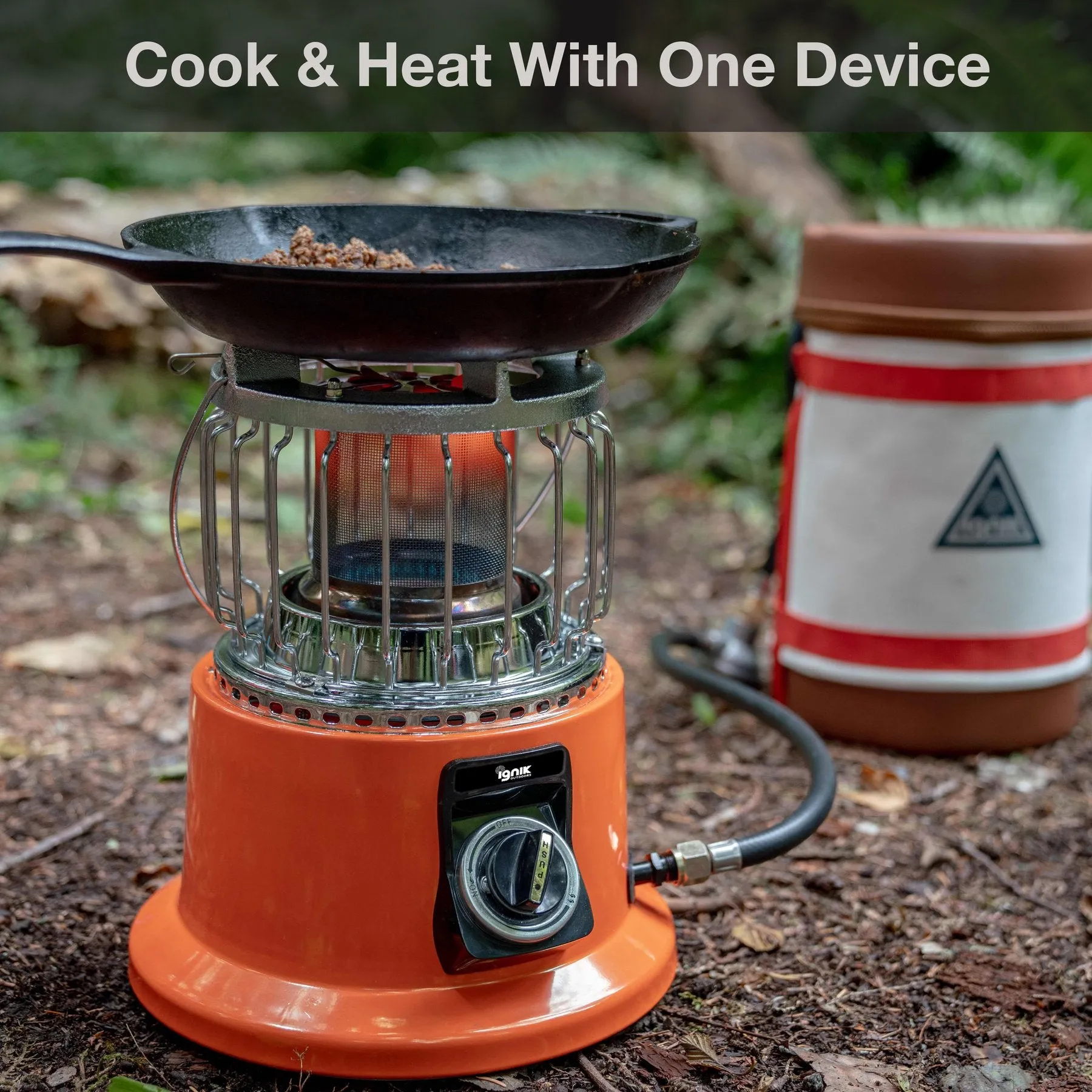 IGNIK OUTDOORS 2 IN 1 HEATER STOVE