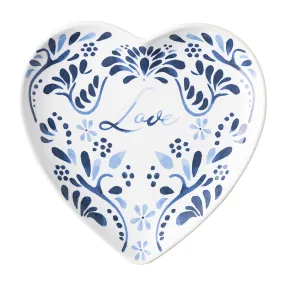 Juliska Wanderlust Iberian Journey Indigo Love Tray