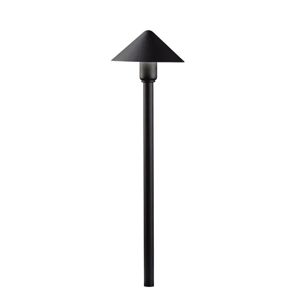 Kichler - 16120BKT27 -LED 2700K 4.3-Watt Fundamentals Path Light, Textured Black