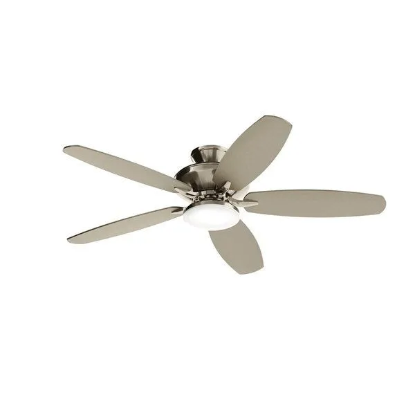 Kichler 330163NI 52" Renew Designer Ceiling Fan Brushed Nickel