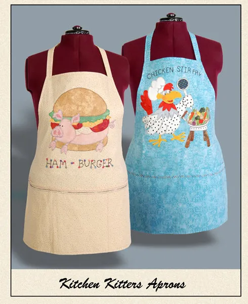 Kitchen Kritters Aprons Pattern HBH-116w  - Wholesale Product