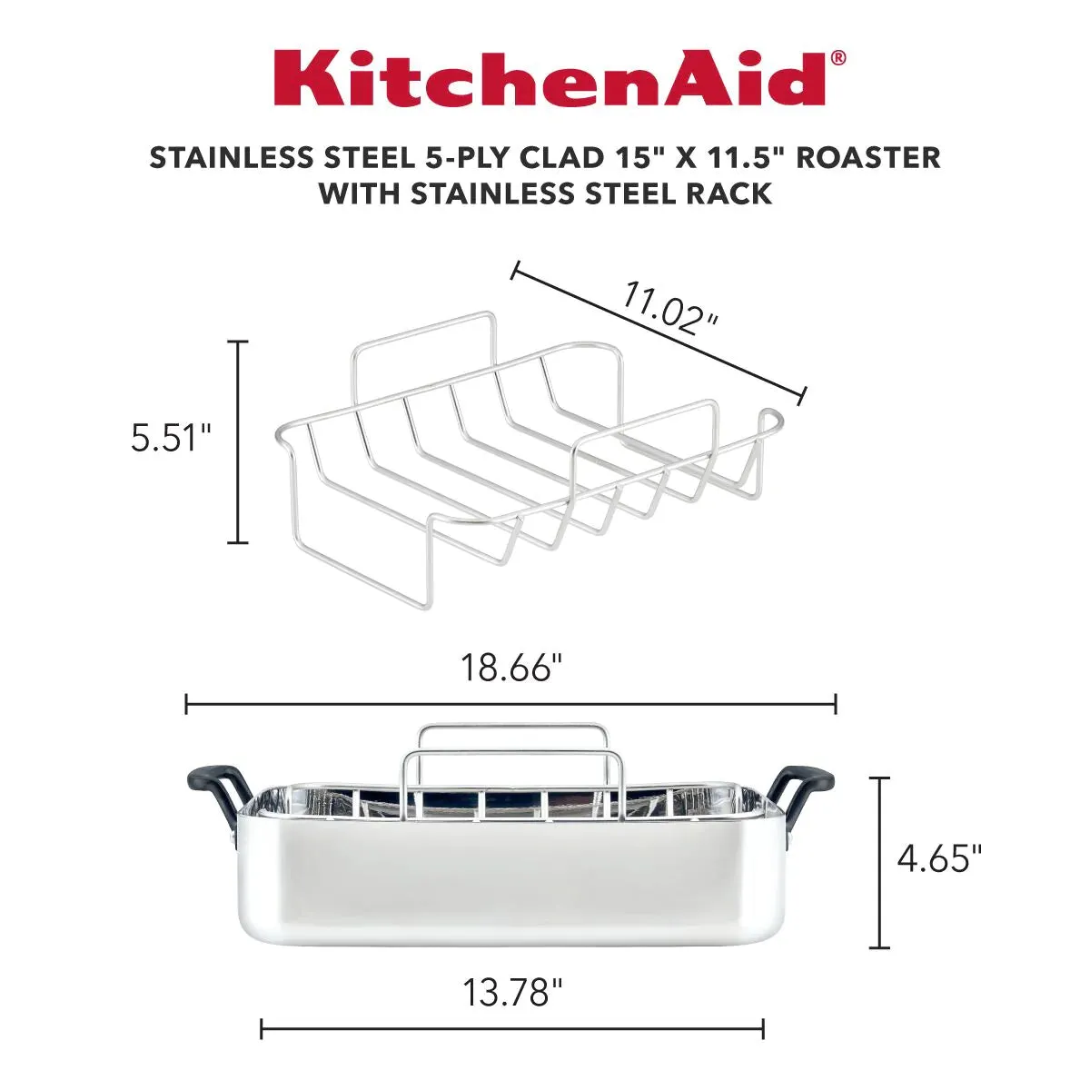 Kitchenaid  Roaster with Rack