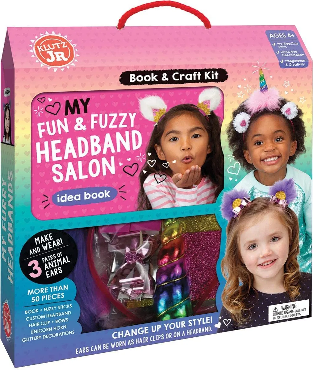 Klutz Jr. My Fun & Fuzzy Headband Salon