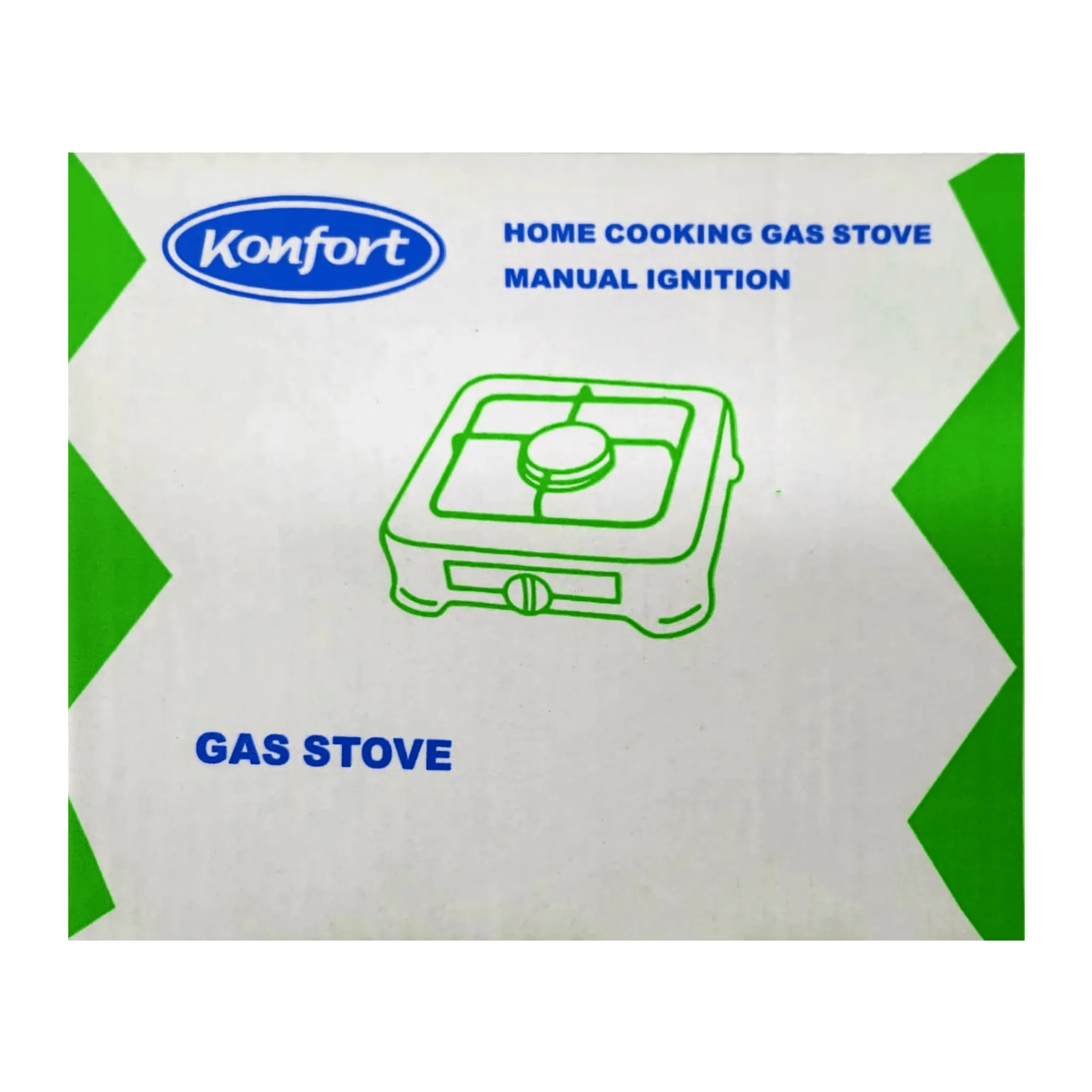 Konfort Gas Stove 1 Burner White