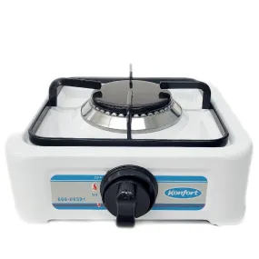 Konfort Gas Stove 1 Burner White