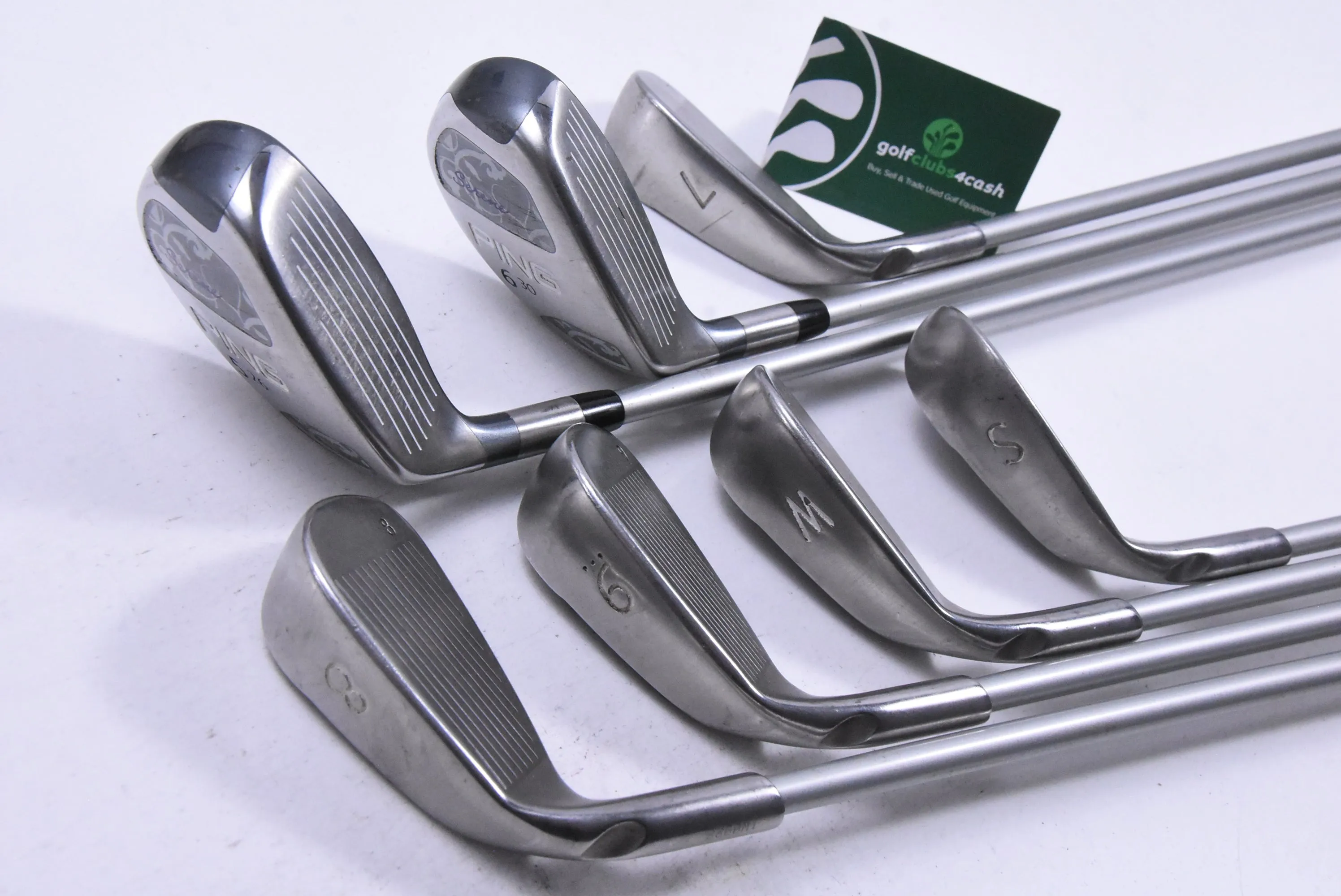 Ladies Ping Serene Combo Irons 5-6h 7-SW / Red Dot / Ladies Flex ULT 210 Shafts