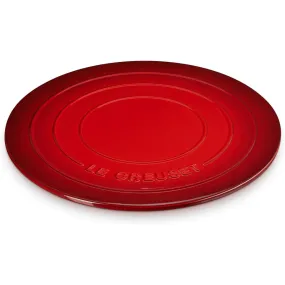 Le Creuset 15" Round Pizza Stone - Cerise