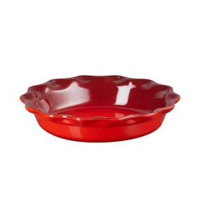 Le Creuset Heritage 23cm Pie Dish - Cerise