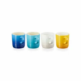 Le Creuset Riviera Mugs 0.35L (Set of 4)