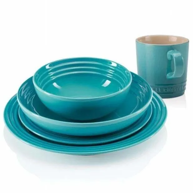 Le Creuset Stoneware Back to Uni Set Teal