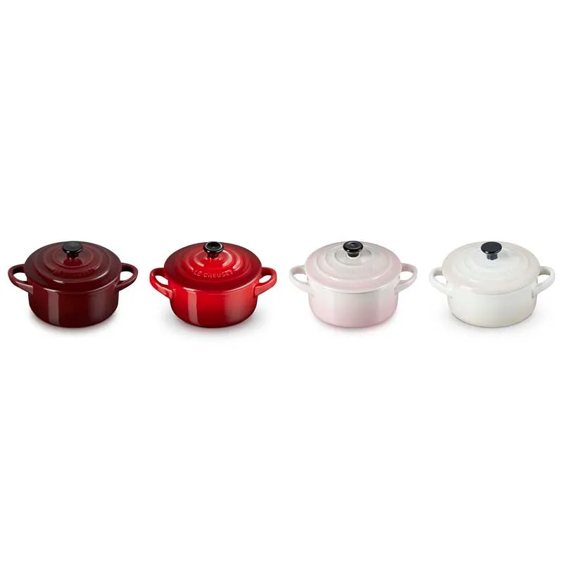 Le Creuset Stoneware La Petits Fours Collection Petite Casseroles (Set of 4)