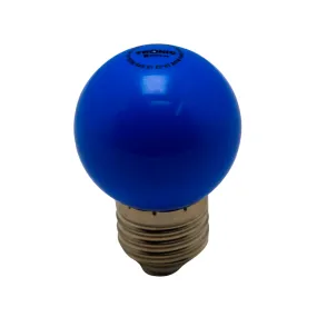 LED Bulb G45 1.5W Blue E27