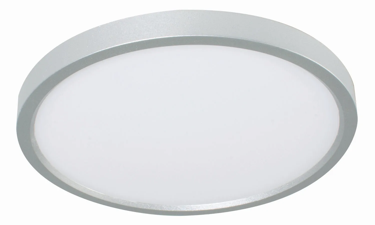 LED Flush Mount from the Edge Round Collection in Satin Nickel Finish by AFX Lighting