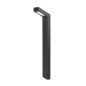 LED Path Light from the Linear Collection in Black on Aluminum Finish by W.A.C. Lighting