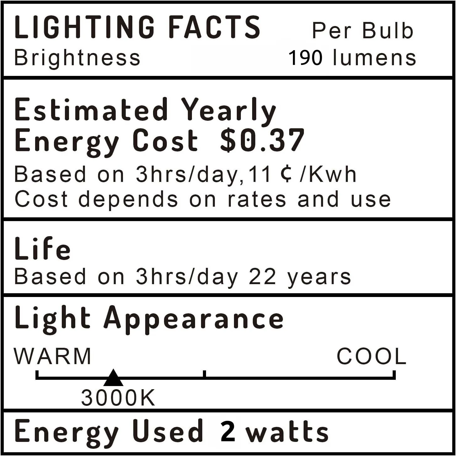 Lumina Lighting® 2W G4 LED Bulb | AC/DC 12V 3000K Warm White, 190 Lumens | (10-Pack)