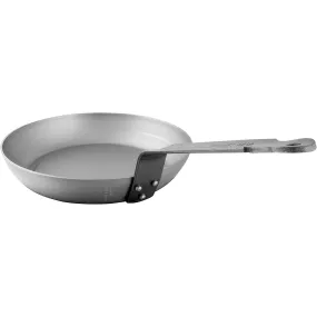 Mauviel M'steel Carbon Steel Heavy Round Frying Pan Steel Handle, 9.5-in.