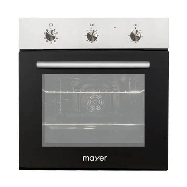 Mayer MMDO9 Silver/Black 60cm Built-in Oven  75l