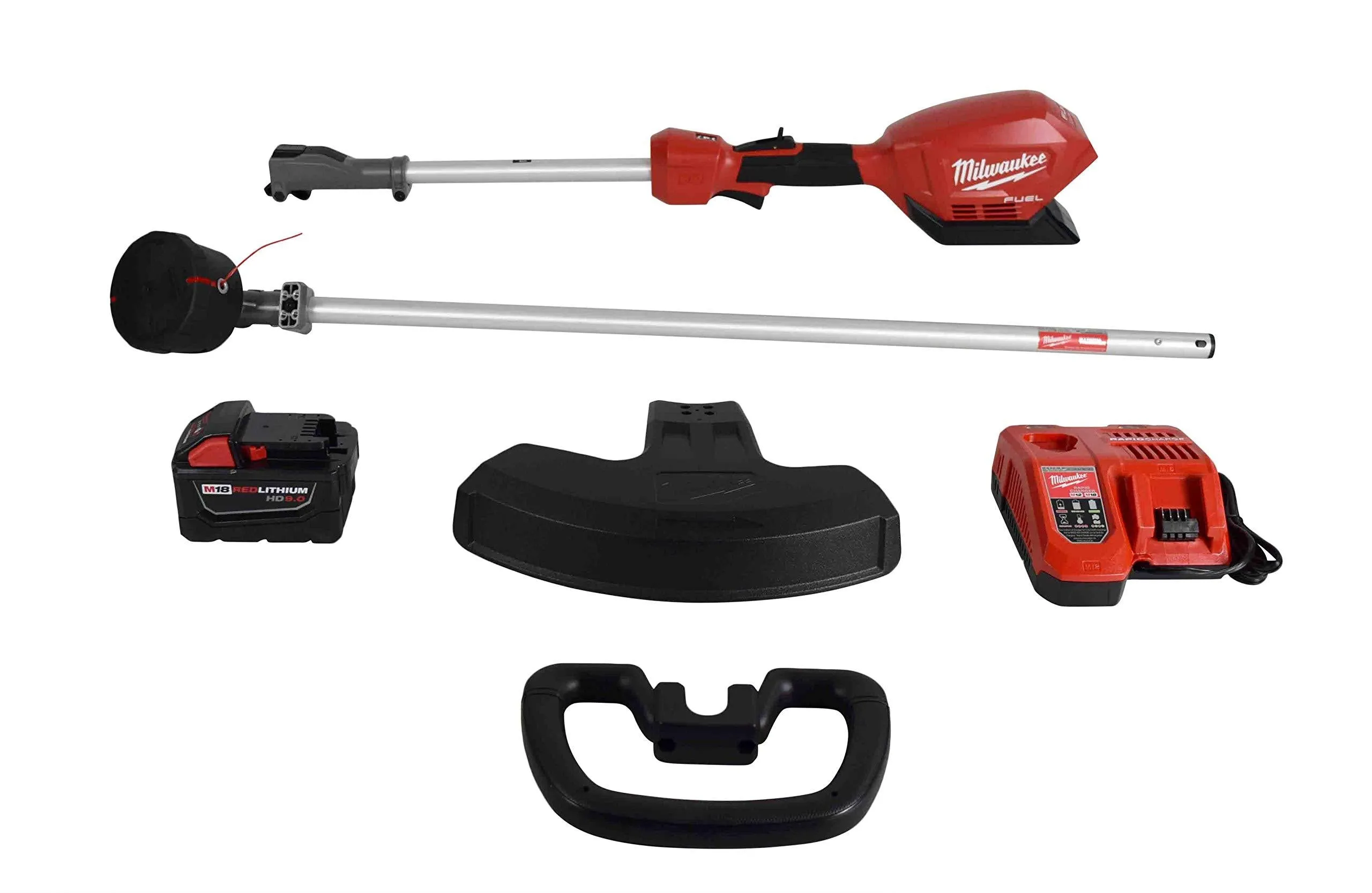 Milwaukee 2825-21ST M18 Fuel 18V Lithium-Ion Brushless Cordless String Trimmer Kit (1, String Trimmer Kit)