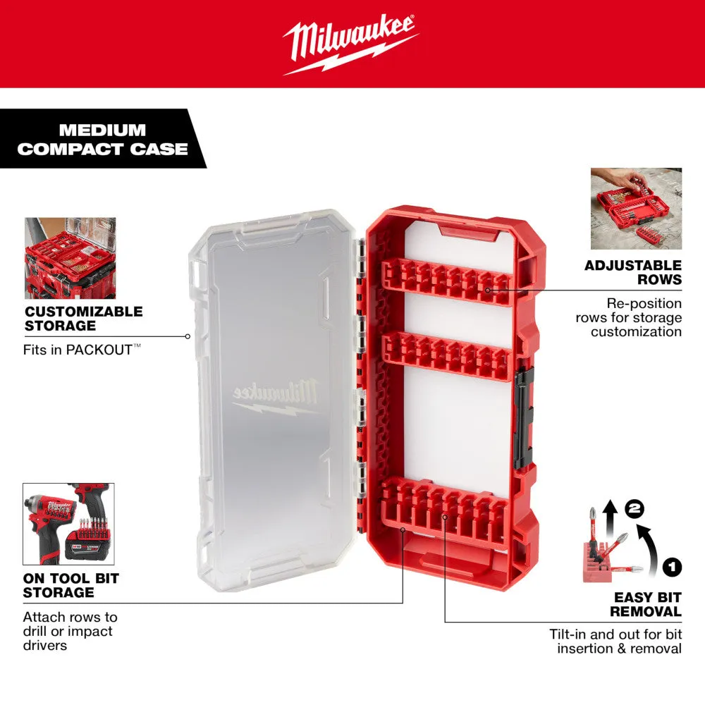 Milwaukee 48-89-4670 SHOCKWAVE RED HELIX Titanium Drill Bit Set - 15 PC