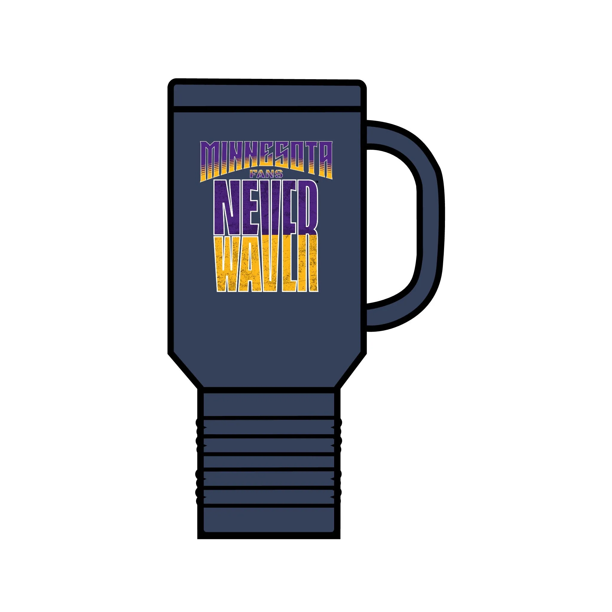 Minnesota Fans Never Waver Insulated Travel Mug, 40oz