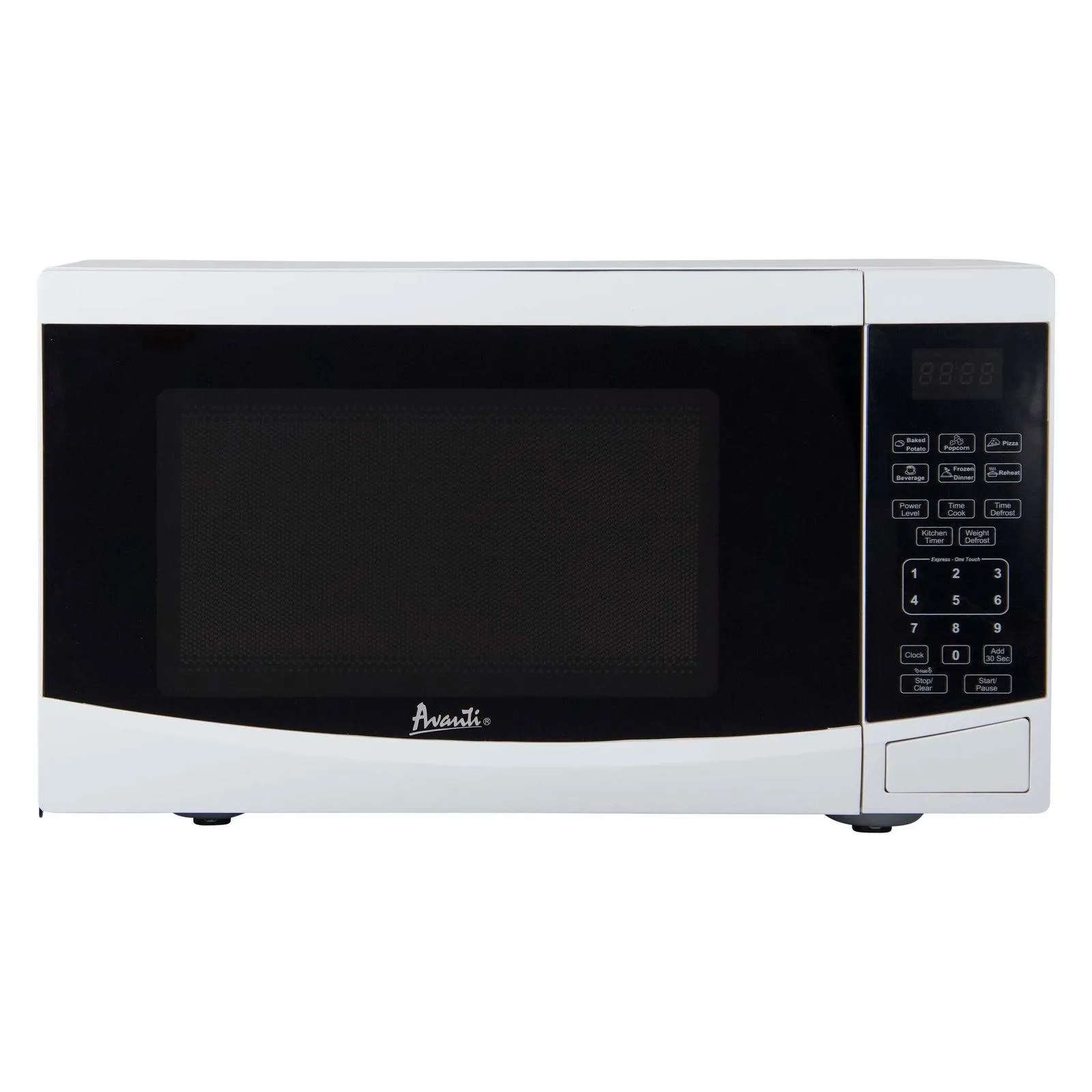 MT09V3S Avanti Countertop Microwave Oven, 0.9 cu. ft. - Stainless Steel / 0.9 cu. ft.