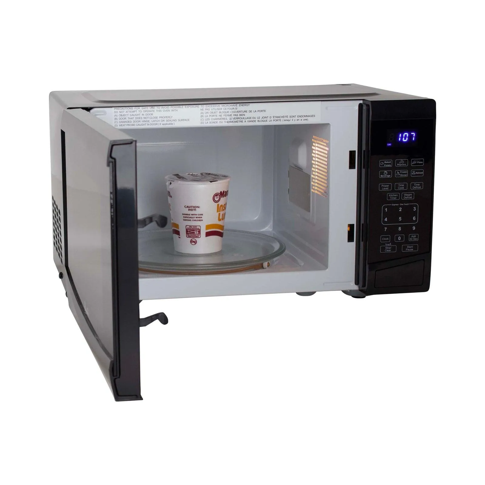 MT09V3S Avanti Countertop Microwave Oven, 0.9 cu. ft. - Stainless Steel / 0.9 cu. ft.