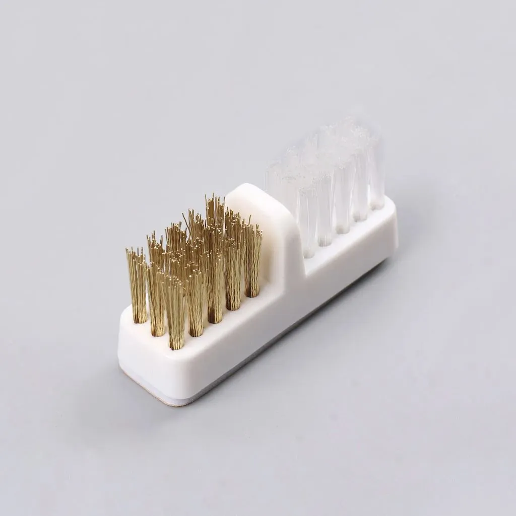 Nail Drill Bits Holder Stand Display 30 Holes With Cleaning Brush