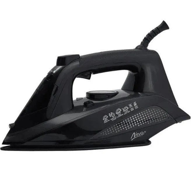 Nero 800 Steam And Dry Ceramic Iron Non Stick Black Auto Off