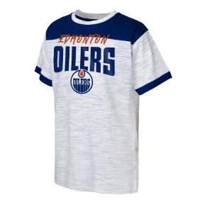 NHL Branded Youth Edmonton Oilers Powerblend T-Shirt