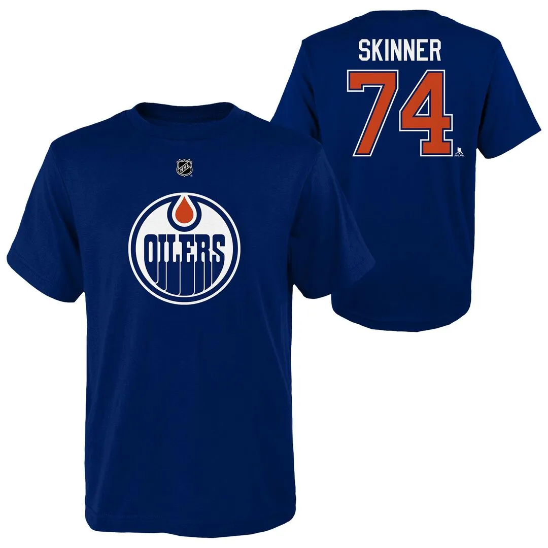 NHL Branded Youth Edmonton Oilers Stuart Skinner T-Shirt