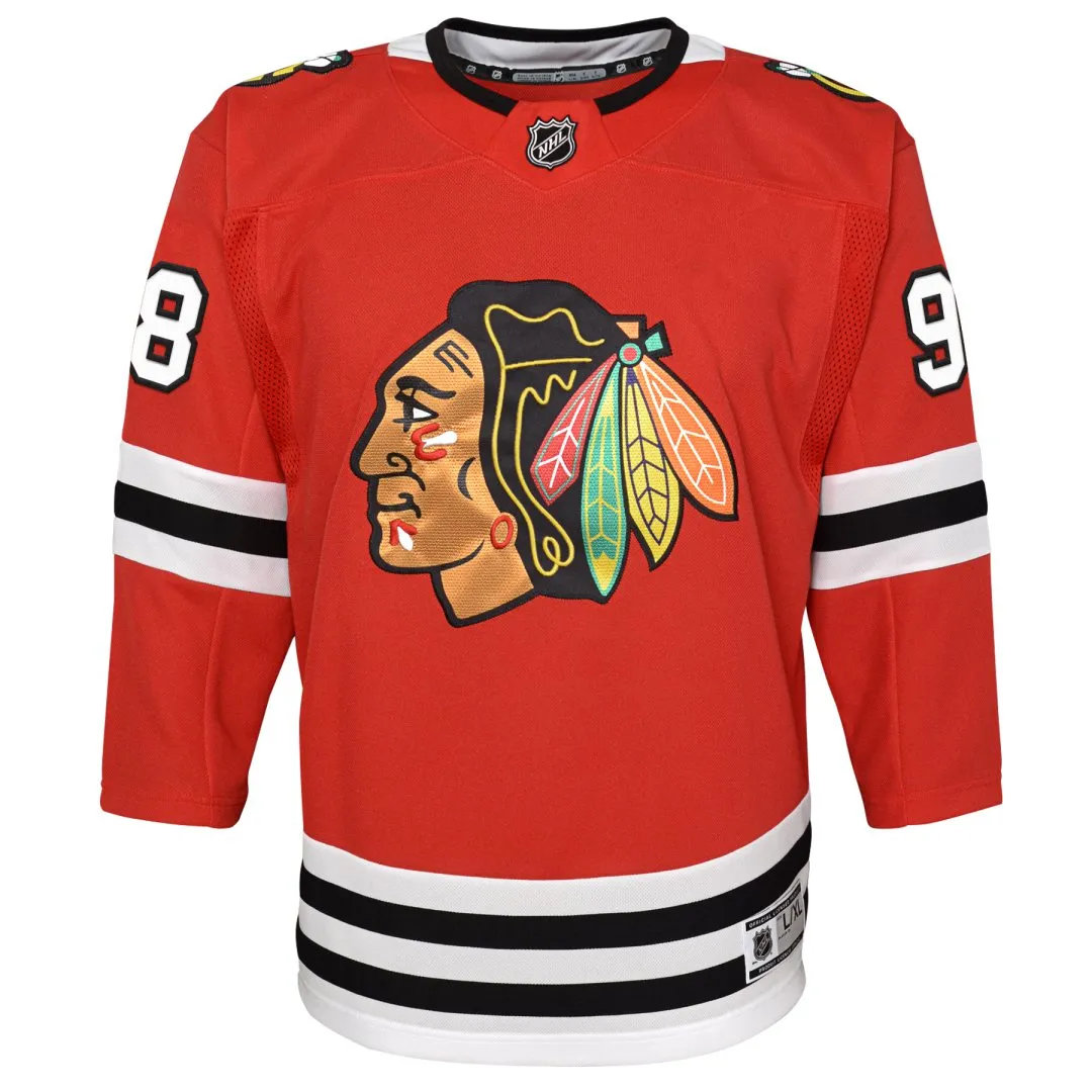 NHL Branded Youth NHL Chicago Blackhawks Connor Bedard Home Jersey