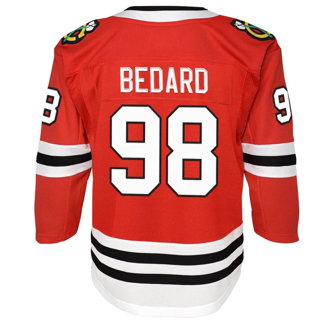 NHL Branded Youth NHL Chicago Blackhawks Connor Bedard Home Jersey