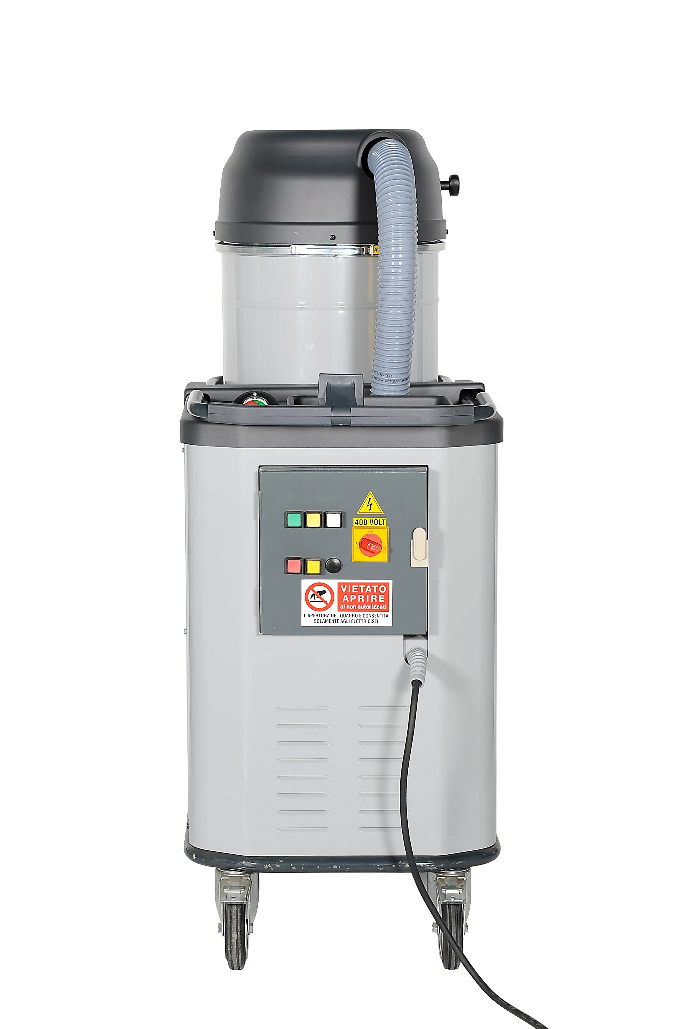 NilfiskCFM T22 PLUS L100 LC Z21 EXA ANZ Configured 2.2kW 3 Phase Industrial Vacuum Cleaner With 50mm Hose Kit