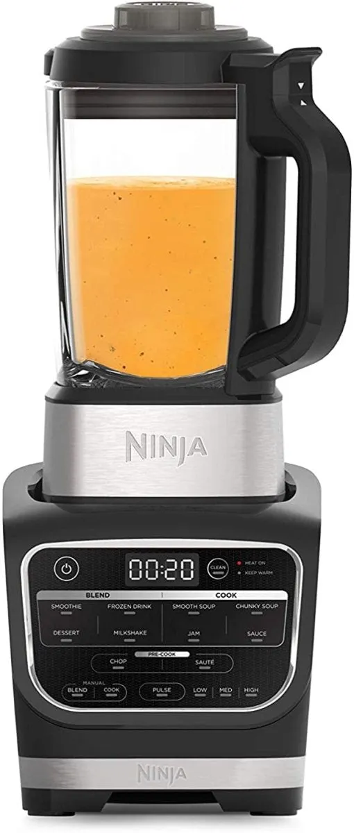 Ninja HB150UK Hot and Cold Blender and Soup Maker  Stainless Steel