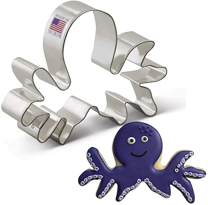 Octopus cookie cutter