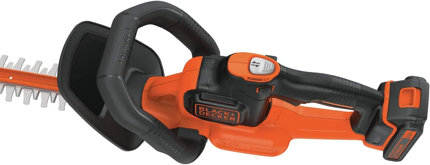 Open Box -  BLACK DECKER LHT321 POWERCUT 20V MAX 22IN CORDLESS HEDGE TRIMMER