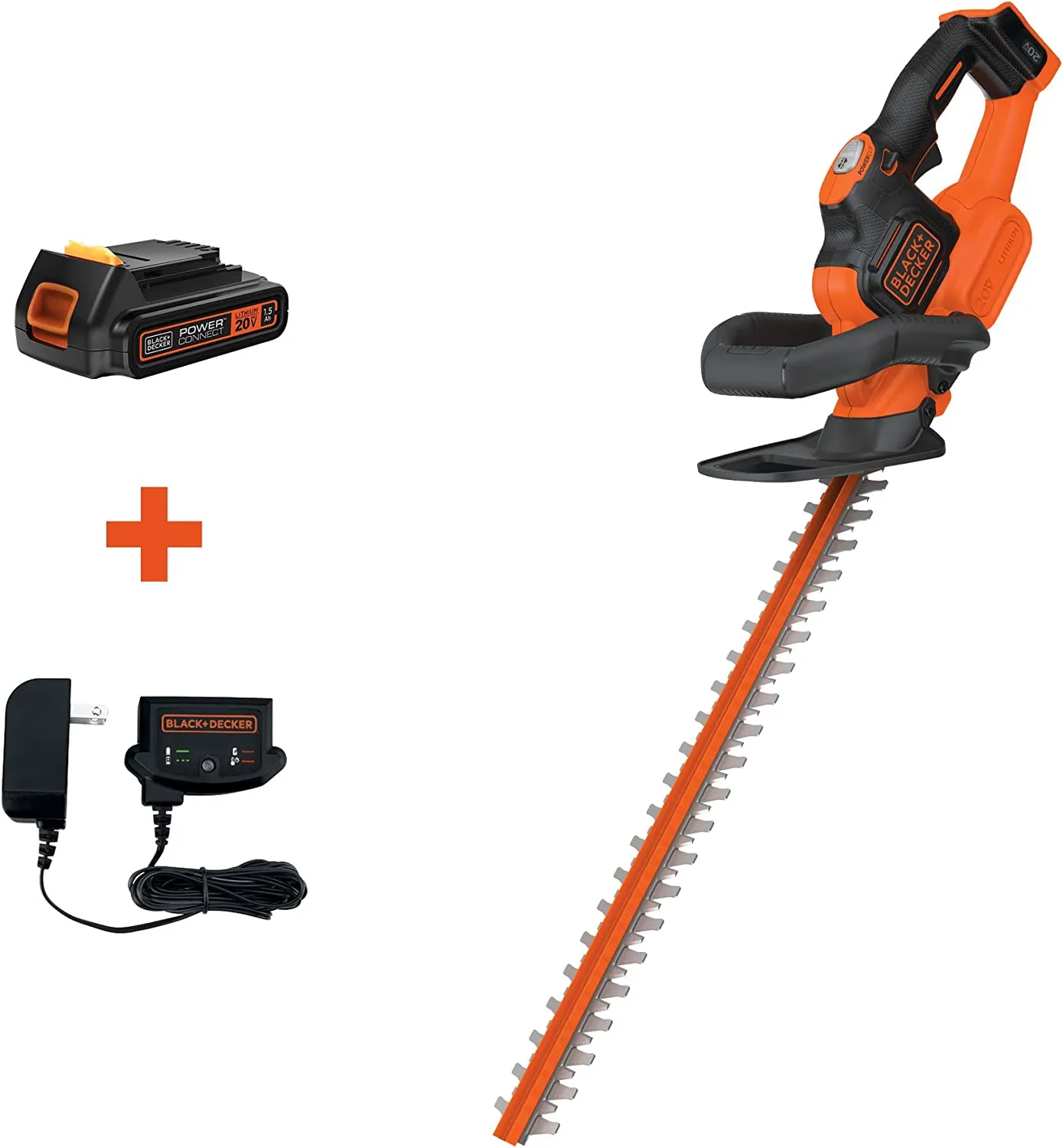 Open Box -  BLACK DECKER LHT321 POWERCUT 20V MAX 22IN CORDLESS HEDGE TRIMMER