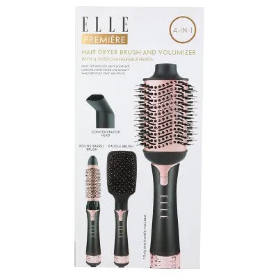 Open Box - ELLE Premiere 4-in-1 Blower Brush