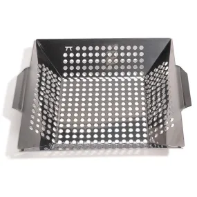 Outset Stainless Steel Square Grill Wok