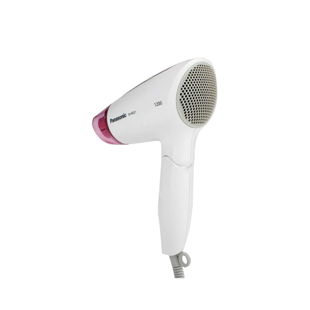 Panasonic EH-ND21 1200W Quick Dry Nozzle with 3 Speed Selections Foldable Hair Dryer