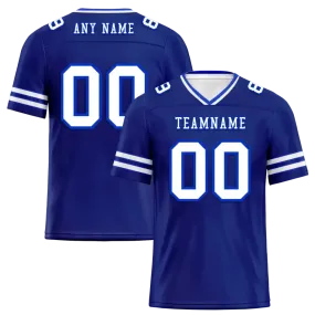 Personalized Trendy Football Jersey, Custom Breathable Fan's Jersey with Print On Demand,Team Jersey Style 81-160